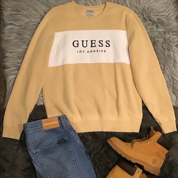 Mens Guess Sweater, Calvin Klein Jeans, Timbs